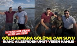 Marmara Gölü’nde "Vefa" mesaisi!