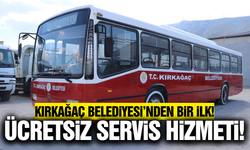 Kırkağaç’ta mahkum ailelerine ücretsiz ulaşım desteği