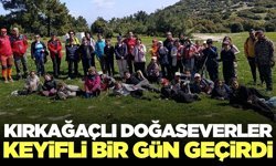 Kırkağaç’ta doğa yürüyüşüne yoğun ilgi