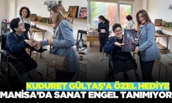 Kursiyerden, İl Müdürü Kuduret Gültaş'a özel hediye!