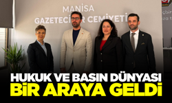 Manisa Barosu’ndan Gazeteciler Cemiyeti’ne Anlamlı Ziyaret