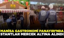 Manisa'da Gastronomi panayırında denetim