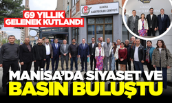 Manisa Protokolü Gazeteciler Cemiyeti’nin 69. Yılını Kutladı