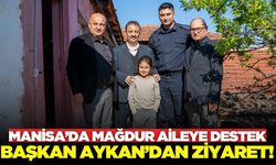 Manisa'da yaralar sarılıyor: Başkan Aykan'dan geçmiş olsun ziyareti