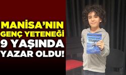 Manisa'da genç yazar yayımladığı kitapla adından söz ettirdi!