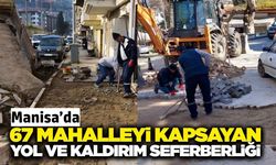 Manisa'da 67 mahalleye yol müjdesi!