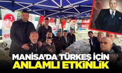 Manisa'da Alparslan Türkeş Anısına Lokma Hayrı