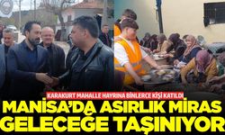 Kırkağaç'ta Asırlık Gelenek: Karakurt Mahalle Hayrına Binlerce Kişi Katıldı