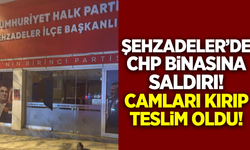 Manisa’da CHP İlçe Başkanlığına Saldırı: Camları Kırıp Teslim Oldu!