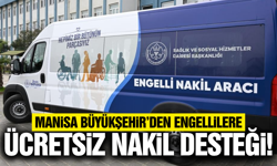 Manisa'da engelli vatandaşlara büyük kolaylık!