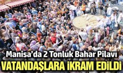 Manisa'da Ferdi Zeyrek anısına 2 ton bahar pilavı yapıldı