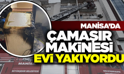 Manisa'da Paniğe Neden Olan Yangın!