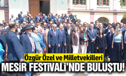 Manisa'da protokolden Mesir Festivali’ne yoğun ilgi