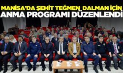 Manisa'da Şehit Teğmen Mustafa Dalman dualarla anıldı