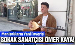 Manisa’da Sokak Sanatçısı Ömer Kaya Rüzgarı