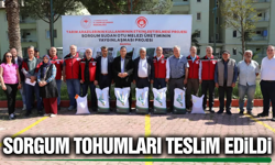 Manisa’da üreticilere şeker sorgumu tohumu desteği