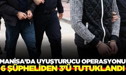 Turgutlu'da Uyuşturucu Operasyonu: 3 Tutuklama