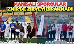 Manisalı Atletlerden İzmir’de şampiyonluk yağmuru