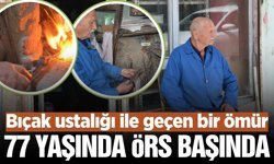 Manisalı usta 64 yıldır çeliklere şekil veriyor