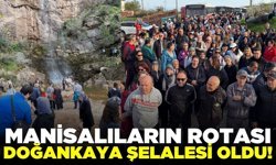 Manisalılar Doğankaya Şelalesi'nde bir araya geldi!