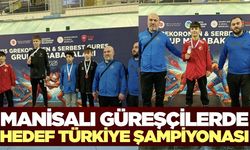 Manisa'nın güreşçileri Türkiye finallerine damga vurmaya hazırlanıyor