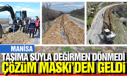 Manisa'nın İlçesinde 10 Yıllık Su Çilesi Tarih Oluyor