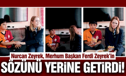 Nurcan Zeyrek’ten anlamlı ziyaret: Yarım kalan söz yerine getirildi
