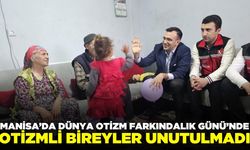 Manisa'da Dünya Otizm Farkındalık Günü'nde ailelere ziyaret