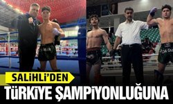 Salihli’nin gururu Kenan Şahin Türkiye Şampiyonu oldu!