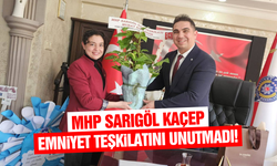 Sarıgöl MHP KAÇEP’ten Polis Haftası'na Anlamlı Ziyaret