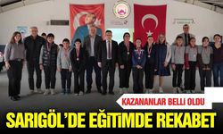 Sarıgöl'de 15 okul kıyasıya yarıştı