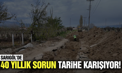 Sarıgöl'de yılların sorunu çözüme kavuştu!