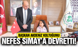 Sarıgöl'de başkanlık koltuğu öğrenciye emanet!