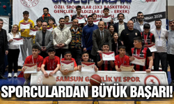 Saruhanlı'nın gururları Samsun'dan şampiyonluklarla döndüler