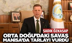 Savaşın gölgesi Manisa ovasına düştü