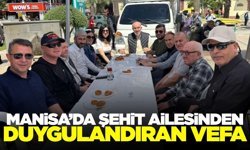Manisa’da Şehitler dualarla anıldı