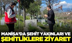 Manisa'da şehit ailelerine ziyaret!