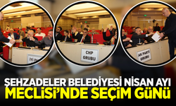 Şehzadeler Belediyesi Meclisi'nde Seçim Günü