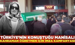 Manisalı Ayla öğretmen için imza kampanyası başlatıldı