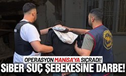 Manisa dahil 9 ilde siber suç şebekesine darbe!