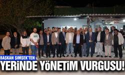 Başkan Şimşek vatandaşların sorunlarını dinledi!
