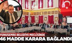 Yunusemre Belediye Meclisi’nde yoğun gündem