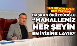 Alaşehir'de 12.5 Milyon TL’lik dev yatırım!