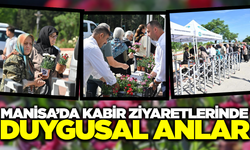 17 İlçede Eş Zamanlı Çalışma: Manisa’da Mezarlıklar Bayrama Hazırlandı