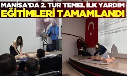 Manisa'da temel ilk yardım maratonu tamamlandı