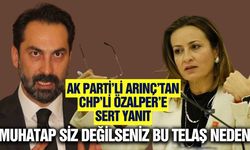 AK Partili Arınç’tan CHP'li Özalper’e Sert Tepki: "Muhatap Siz Değilseniz Bu Telaş Neden?"
