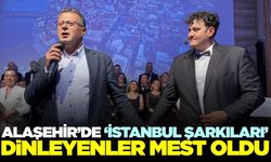 Alaşehir’de “İstanbul Şarkıları” gecesi büyük ilgi gördü