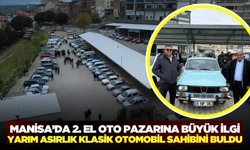 Manisa'da otomobil tutkunları bir araya geldi!