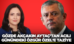 Aytaç'tan Özgür Özel'e Taziye Mesajı