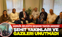 Başkan Akdeniz’den Şehit Aileleri ve Gazilere Anlamlı Bayram Ziyareti